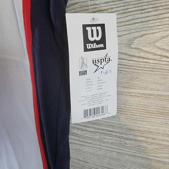 Wilson Tennis Dress Womens SZ M Preppy Athletic USPTA NWT - Picture 2 of 4